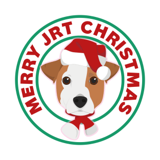 Merry Jack Russell Terrier Christmas T-Shirt