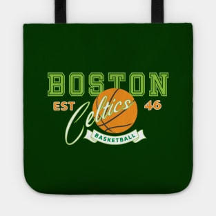 Boston Celtics Basketball Tote