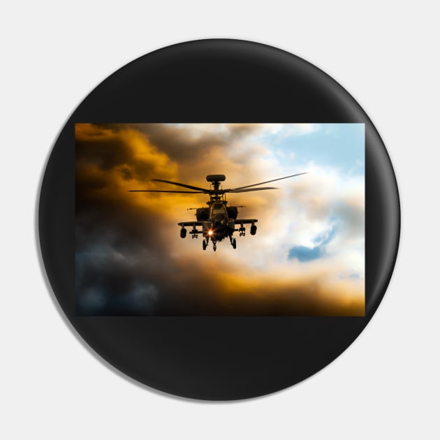 Apache Hunter Pin by aviationart