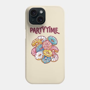 Donut Party Time Phone Case