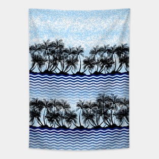 TROPICAL Palm Trees Beach Tapestry