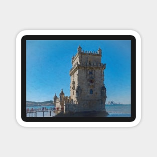 The Belem Tower Lisbon, Portugal Magnet