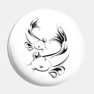 Pisces abstract art Pin