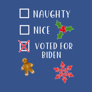 FUNNY NICE OR NAUGHTY LIST T-Shirt