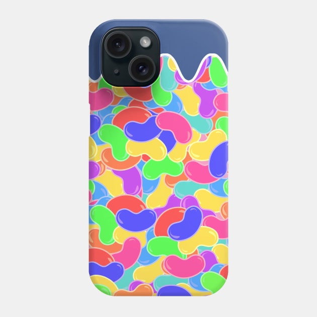 I Love Jelly Beans Phone Case by Tshirtfort