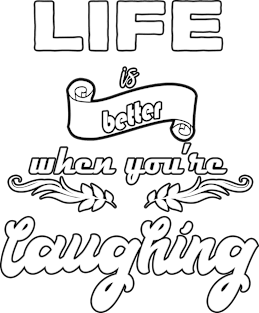 Laugh Quote Magnet