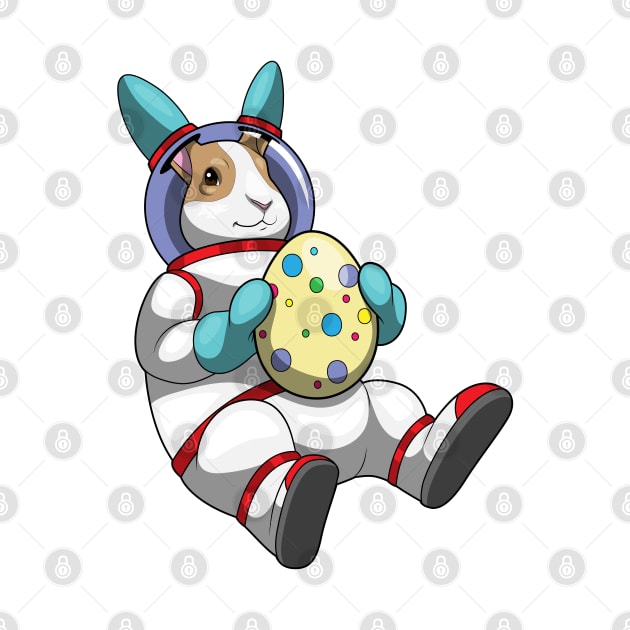 Bunny Easter Easter egg Astronaut by Markus Schnabel