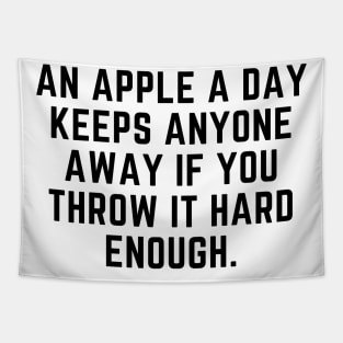 An apple a day keeps anyone away Tapestry