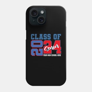 Senior Class of 2024 funny Graduation Of High Middle School Phone Case