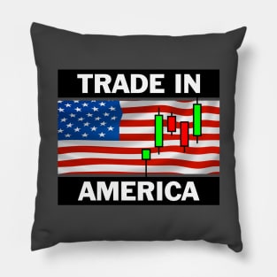 Trade in America Novelty Stock Trader Gift Pillow