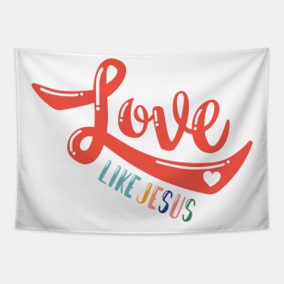 Love like Jesus Tapestry