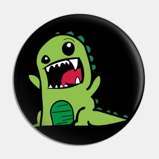 Cheerful Dino Delight Pin