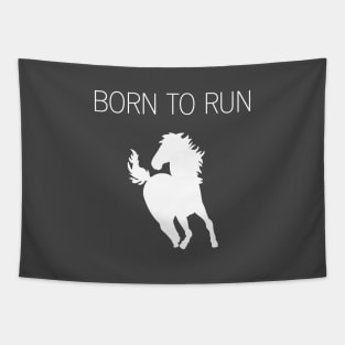 Born To Run, white Tapestry