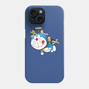 doraemon and friend Phone Case