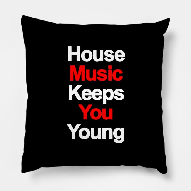 House music from the 90s - history of house Pillow by BACK TO THE 90´S