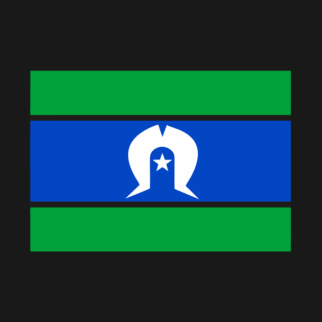 Torres Strait Islander Flag by Virly