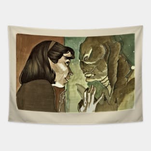 The Shape Of Water Tapestry