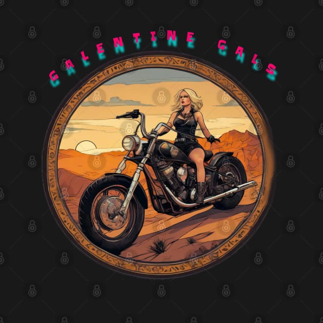 Galentines gal sunset desert ride by sailorsam1805