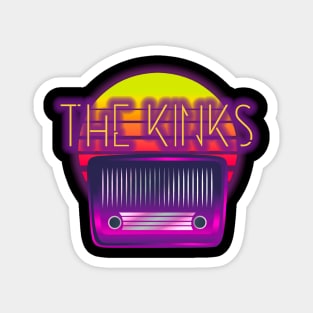 the kinks retro Magnet