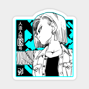 Android18Style Magnet