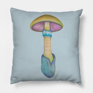 Death cap mushroom Pillow