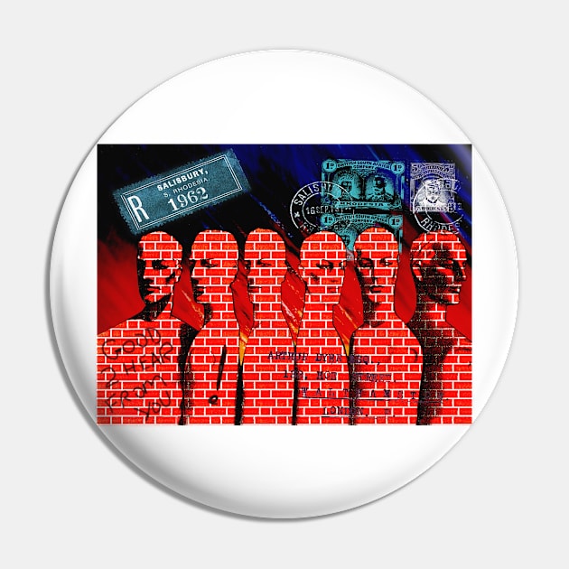 Six Brick Postmen Pin by mister-john