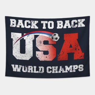 Back to Back Champs Tapestry