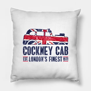 Cockney Cab - Redline Series (Worn) Pillow