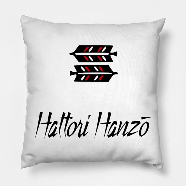 Hattori Hanzo Pillow by Rules of the mind