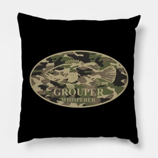 Grouper Whisperer Pillow