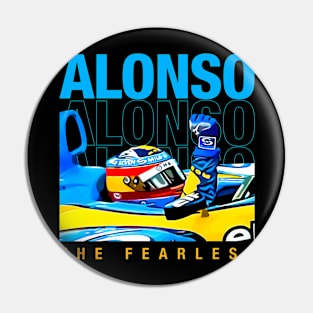 Fernando Alonso 2005 2006 Champion Pin