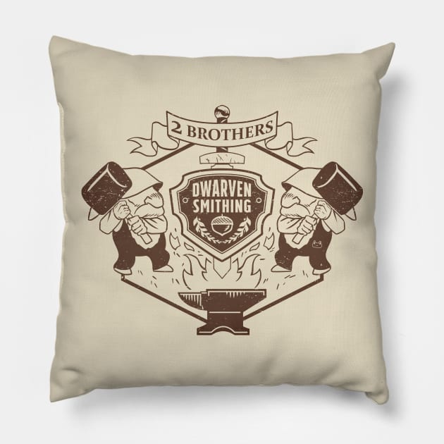 2 Brothers Smithing Pillow by bpannell