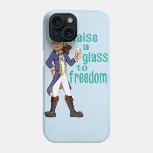 Raise a Glass to Freedom Phone Case