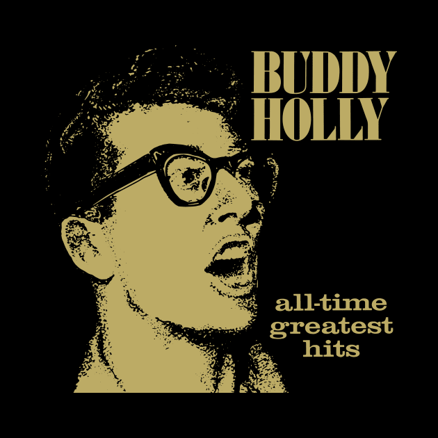 Buddy Holly All Time Greatest Hits Disc 1 Album Cover by chaxue