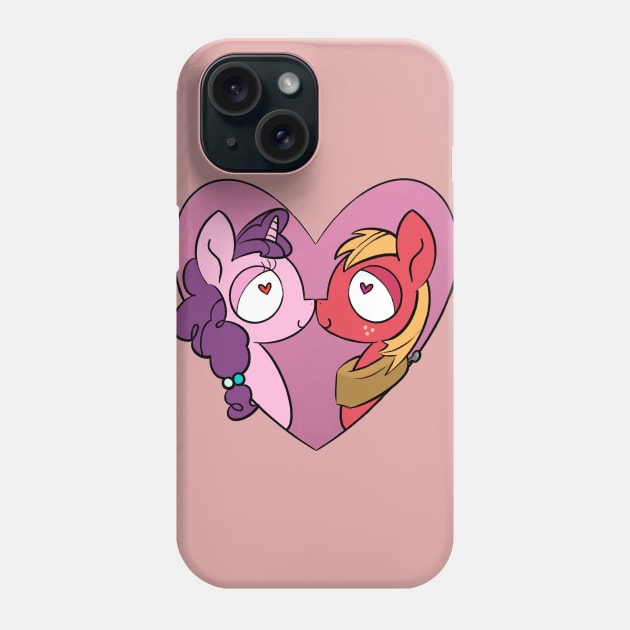 Big Macintosh and Sugar Belle Phone Case by AmyNewBlue