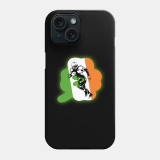 Shamrock Football Player Patrick's Day Phone Case