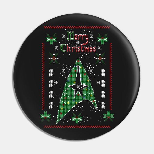 MERRY STARFLEET Pin by KARMADESIGNER T-SHIRT SHOP