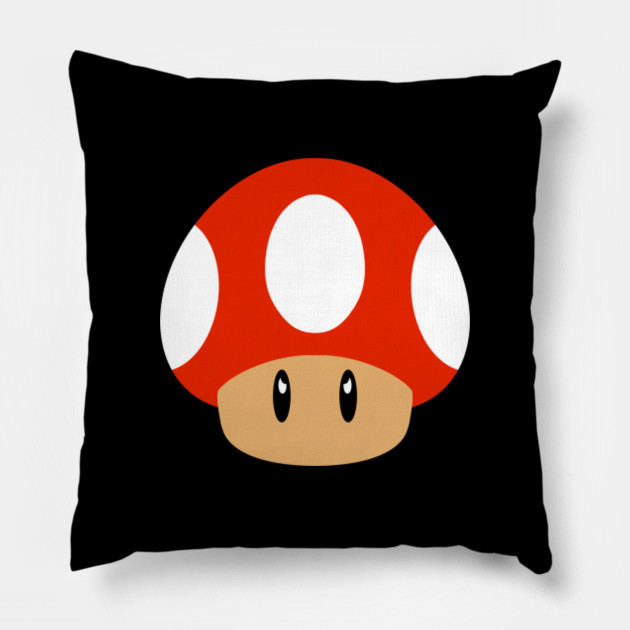 Mario Bros Luigi Mushroom Mario Bros Luigi Mushroom Pillow