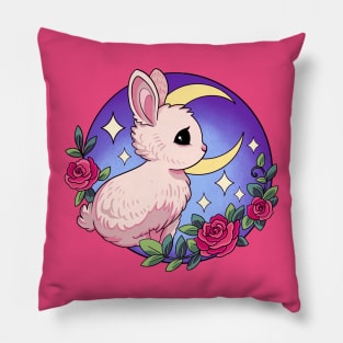 Moon Bunny Pillow