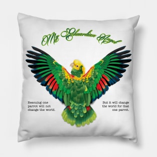 Rescuing One Parrot Will Not Change World But Will Change the World For that One Parrot Pillow