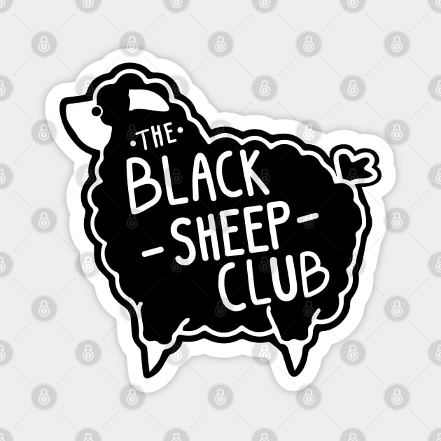 The Black Sheep Club Magnet by Fiends