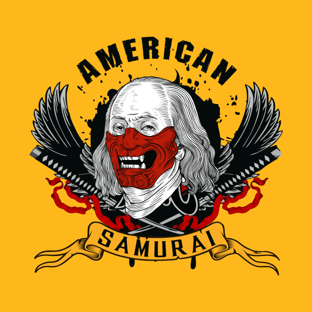 AMERICAN SAMURAI by theanomalius_merch
