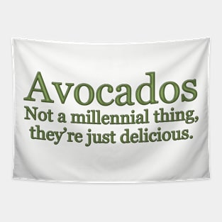 Avocados: Not a Millennial Thing, They're Just Delicious Tapestry