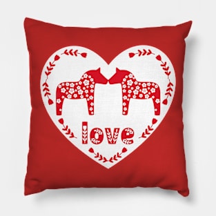 Valentine heart love Pillow