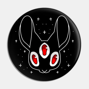 Cute Triclops Rabbit Pin