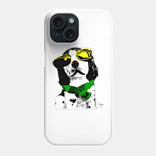 POP ART COOL STAR DOG Phone Case