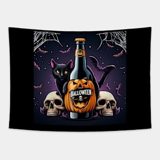 Halloween Cat #4 Tapestry