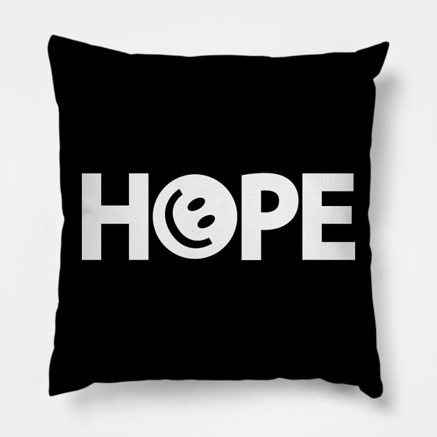 Hope fun creative design Pillow by BL4CK&WH1TE 