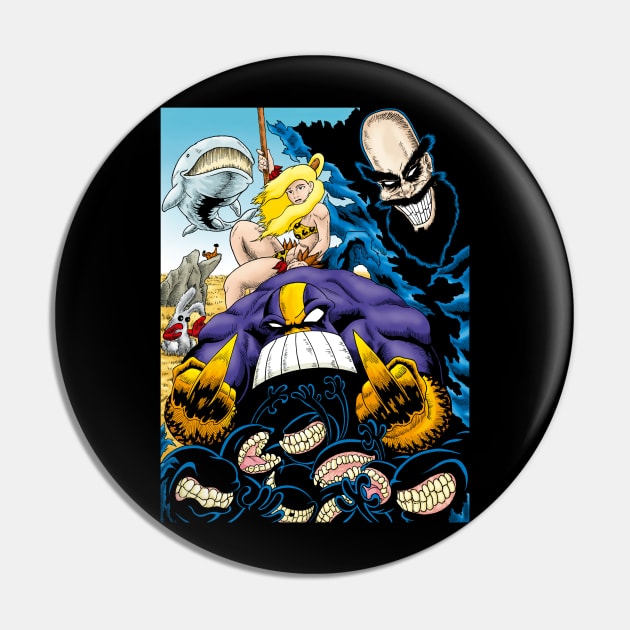 The Maxx and The Leopard Queen Pin by BJManchester