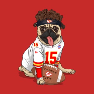 Pug Mahomes T-Shirt